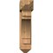 Ekena Millwork Merced Arts and Crafts Smooth Bracket w/ Offset Brace, Western Red Cedar, 7 1/2"W x 32"D x 32"H BKT0806X32X32MRC03SWR - alternate 3